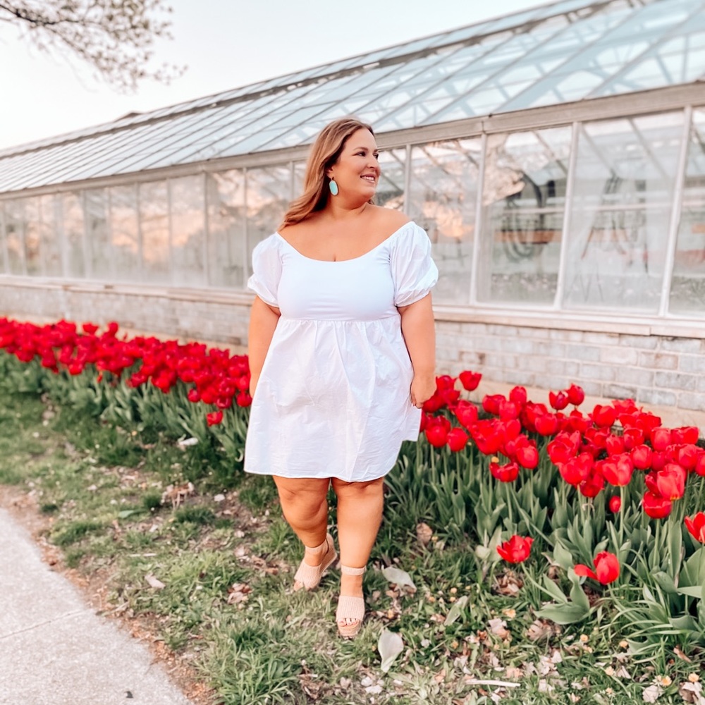 ELOQUII white dress